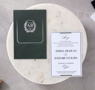 Invitatie de nunta eleganta 10603