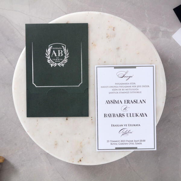 Invitatie de nunta eleganta 10603