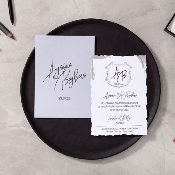 Invitatie de nunta eleganta 10614