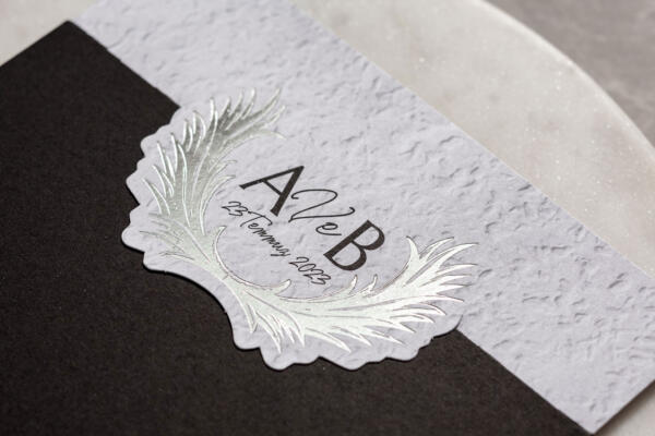 Invitatie de nunta eleganta 10630 - imagine 2