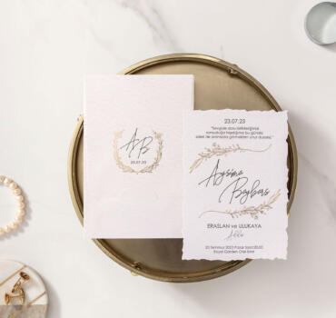 Invitatie de nunta eleganta 10635