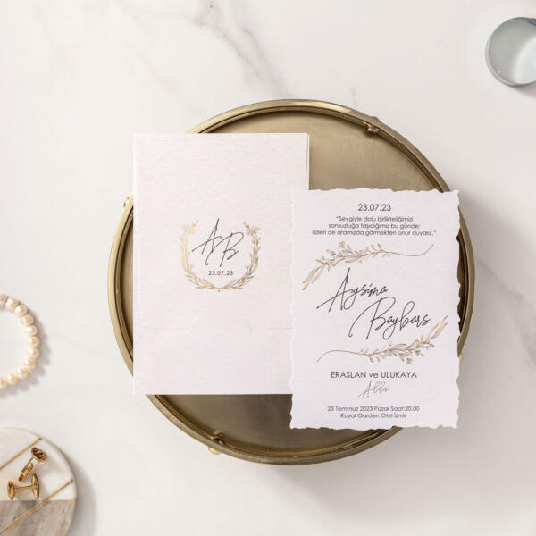 Invitatie de nunta eleganta 10635