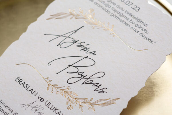 Invitatie de nunta eleganta 10635 - imagine 3