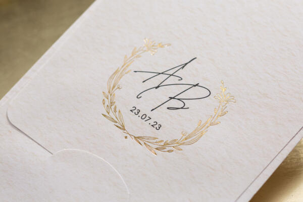 Invitatie de nunta eleganta 10635 - imagine 2