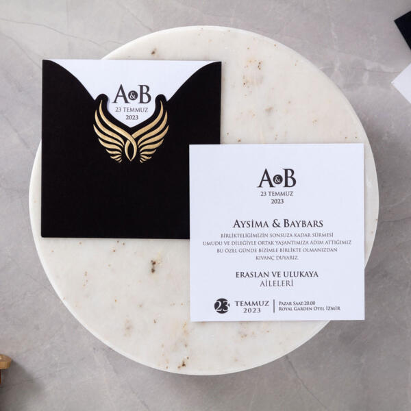 Invitatie de nunta eleganta 10647
