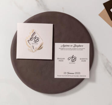 Invitatie de nunta eleganta 10653