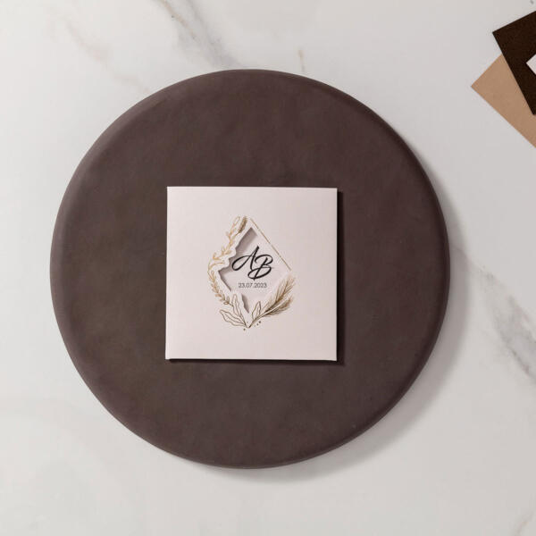 Invitatie de nunta eleganta 10653 - imagine 2