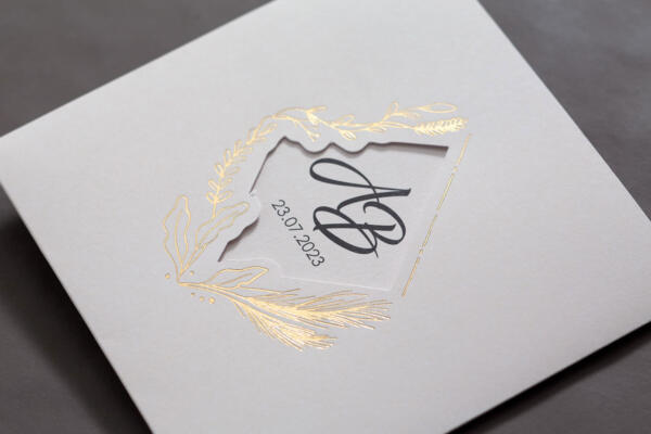 Invitatie de nunta eleganta 10653 - imagine 3