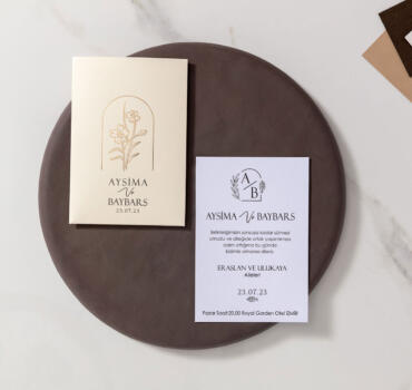 Invitatie de nunta eleganta 10660