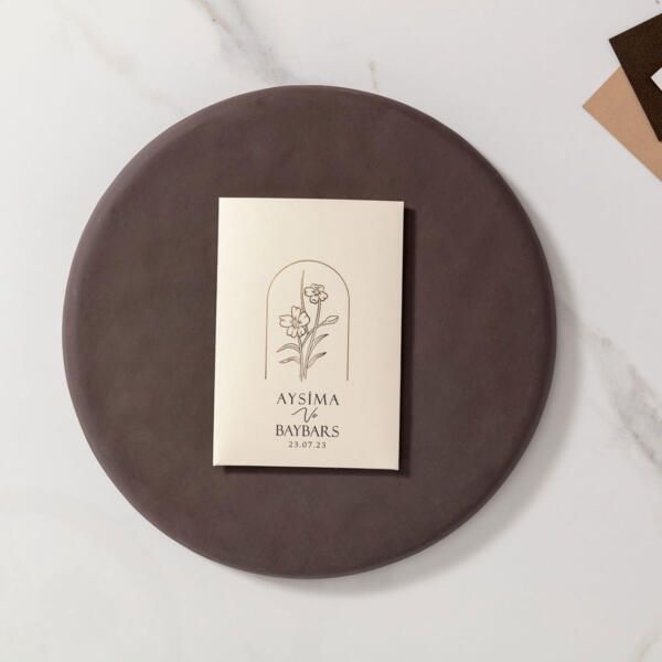 Invitatie de nunta eleganta 10660 - imagine 2