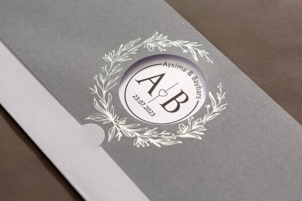 Invitatie de nunta eleganta 10663 - imagine 3