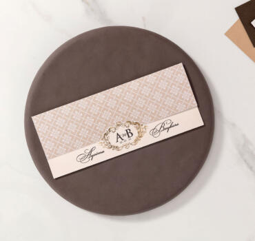 Invitatie de nunta eleganta 10666