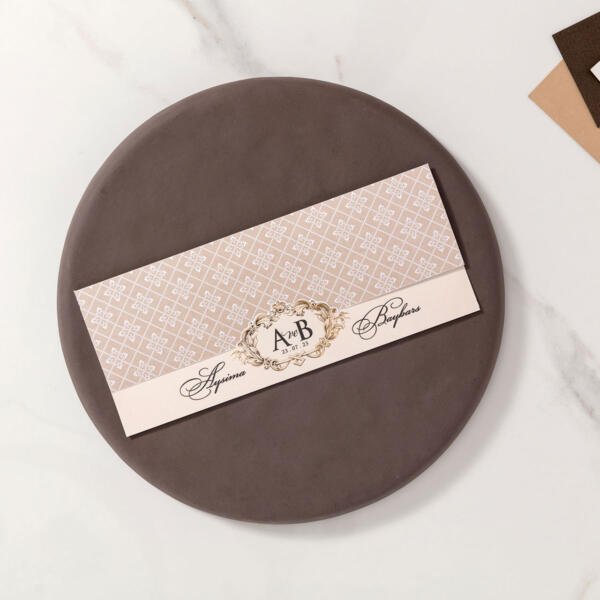 Invitatie de nunta eleganta 10666