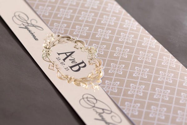 Invitatie de nunta eleganta 10666 - imagine 3