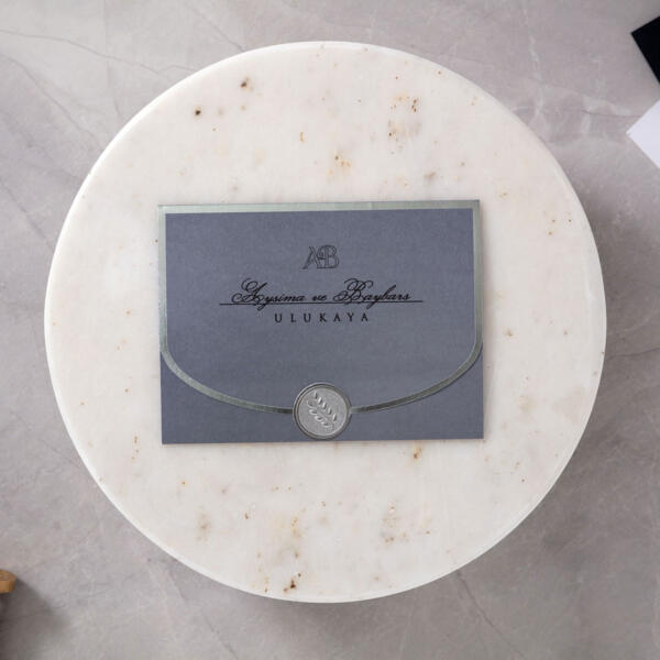 Invitatie de nunta eleganta cu sigiliu 10641 - imagine 3
