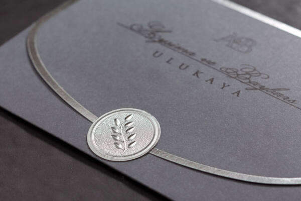 Invitatie de nunta eleganta cu sigiliu 10641 - imagine 4