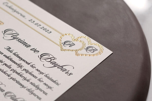 Invitatie de nunta florala 10349 - imagine 3