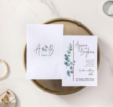 Invitatie de nunta florala 10590
