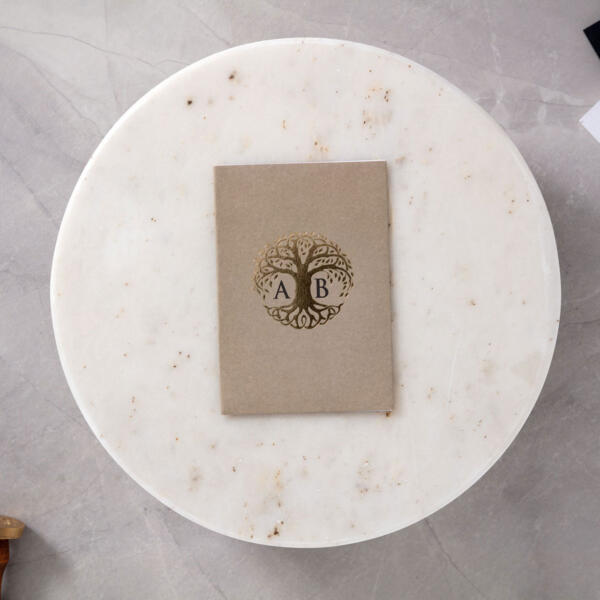 Invitatie de nunta florala cu pomul vietii 10659 - imagine 3