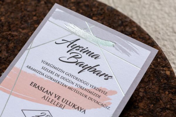 Invitatie de nunta moderna 10588 - imagine 3