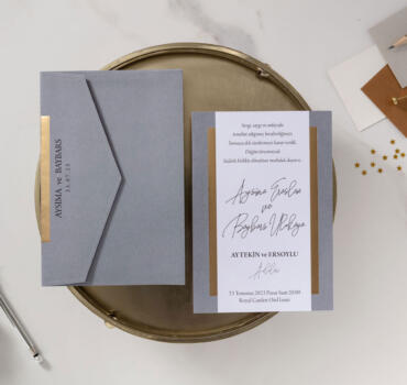 Invitatie de nunta moderna 10606