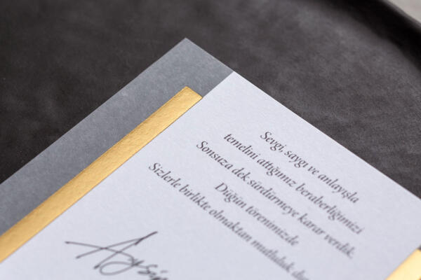 Invitatie de nunta moderna 10606 - imagine 2