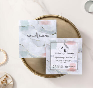 Invitatie de nunta moderna 10613