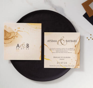 Invitatie de nunta moderna 10618