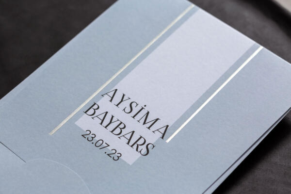 Invitatie de nunta moderna 10625 - imagine 3