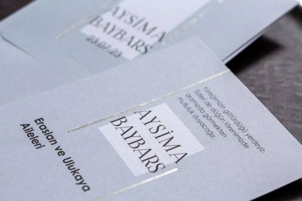 Invitatie de nunta moderna 10625 - imagine 2