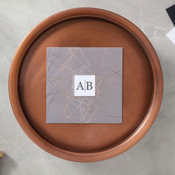 Invitatie de nunta moderna 10632 - imagine 2