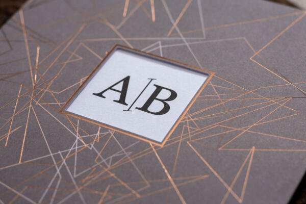 Invitatie de nunta moderna 10632 - imagine 3