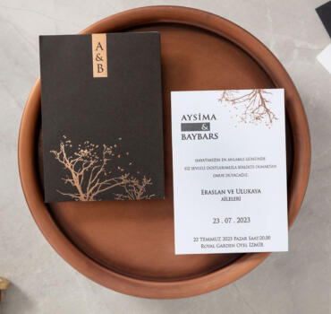 Invitatie de nunta moderna 10640