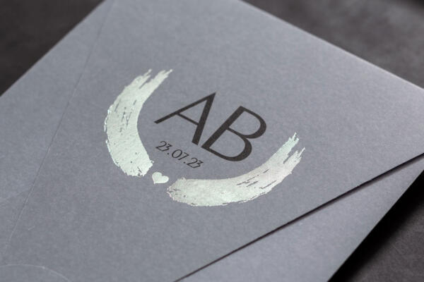 Invitatie de nunta moderna 10644 - imagine 2