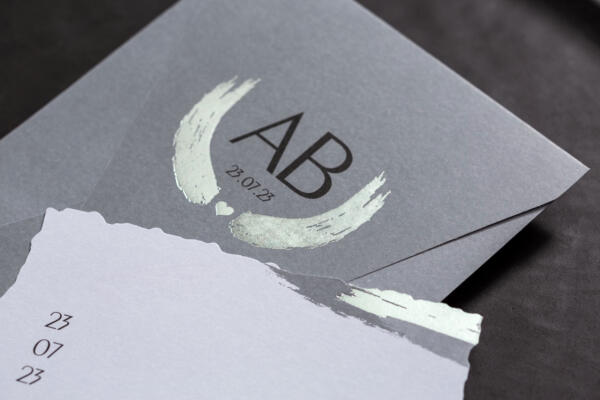 Invitatie de nunta moderna 10644 - imagine 3