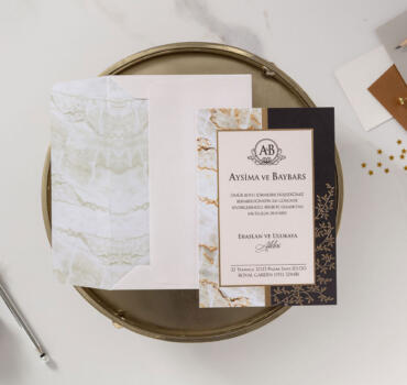 Invitatie de nunta moderna 10645