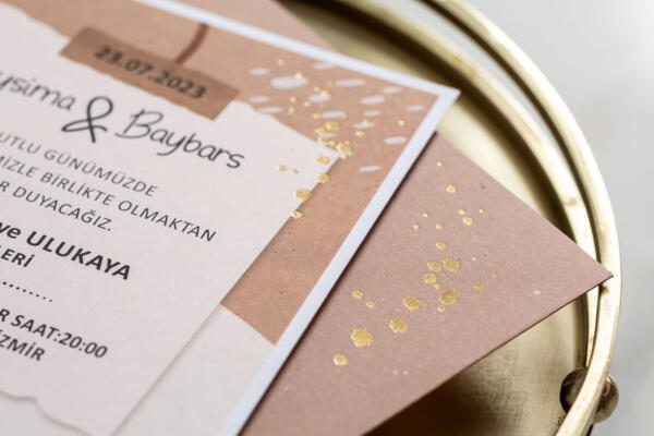 Invitatie de nunta moderna 10650 - imagine 3