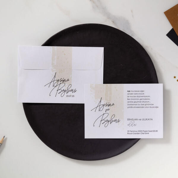 Invitatie de nunta moderna 10651