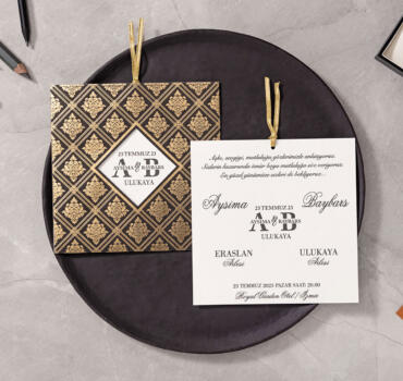 Invitatie de nunta orientala 10521