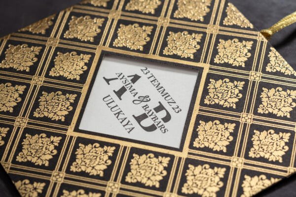 Invitatie de nunta orientala 10521 - imagine 2