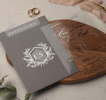 Invitatie de nunta plexiglas 9217