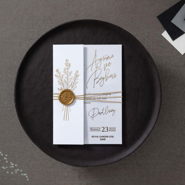 Invitatie de nunta plexiglas 10607 - imagine 2