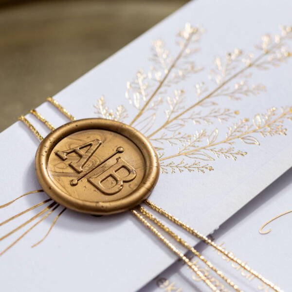 Invitatie de nunta plexiglas 10607 - imagine 3