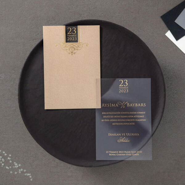 Invitatie de nunta plexiglas 10627