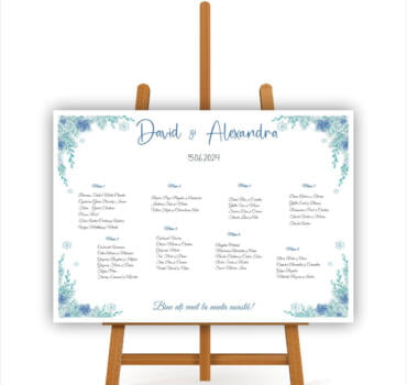 Lista de invitati cu tematica iarna model 35