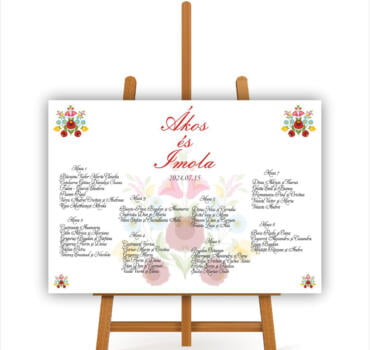 Lista de invitati traditionala model 41