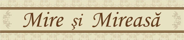 Numar masina vintage Autoadeziv Mire si Mireasa - imagine 2