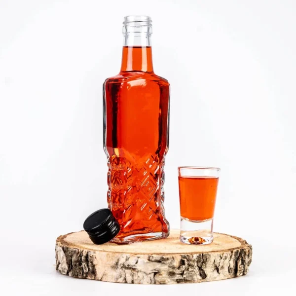 Sticla marturie nunta 200 ml Traditional - imagine 2