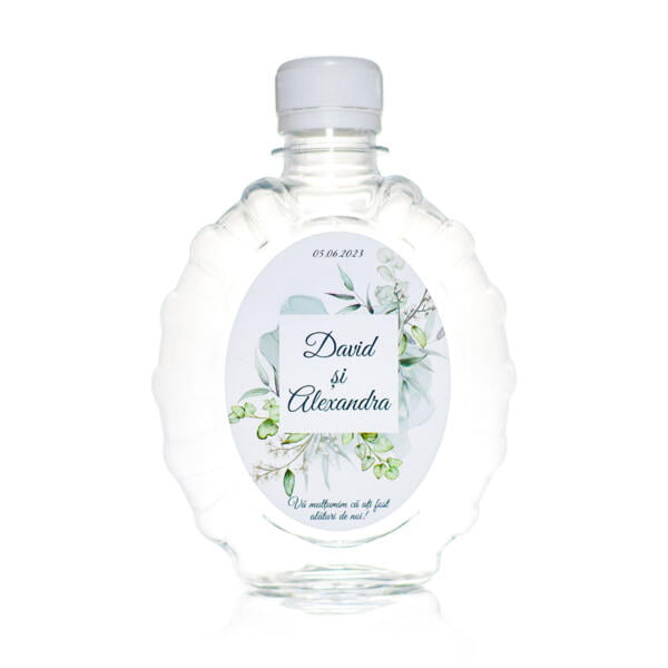 Sticla marturie nunta 330 ml Butoias PLASTIC
