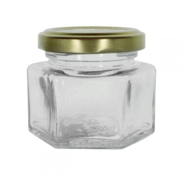 Borcan marturie 106 ml Hexagonal